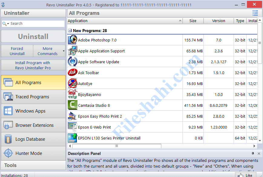 Revo Uninstaller