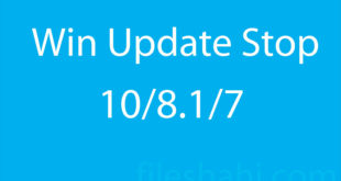 How To Disable Windows Update –Win Update Stop v1.4