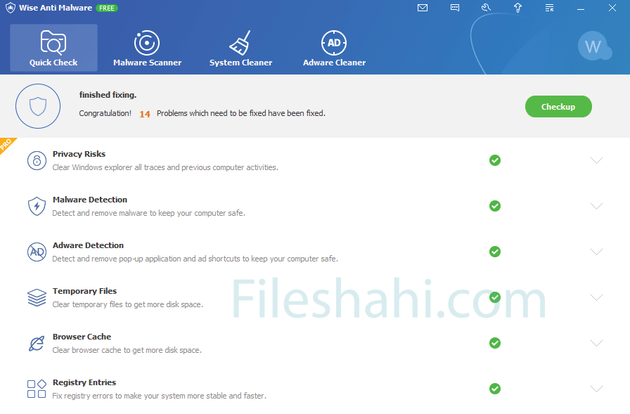 Wise Anti Malware 2.1.8 Review 2019