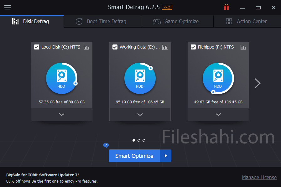 IObit Smart Defrag 6.2.5