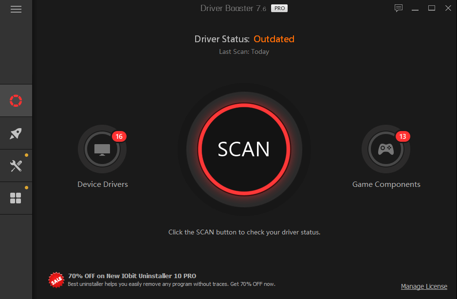 Outdated Driver Interface
